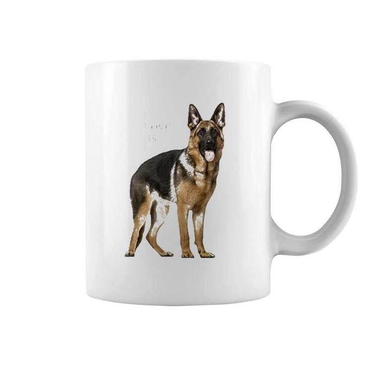 German Shepherd  Shepard Dog Mom Dad Love Pet Puppy Tee  Coffee Mug