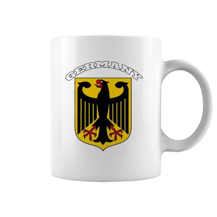Germany Coat Of Arms Tee Flag Souvenir Berlin Coffee Mug