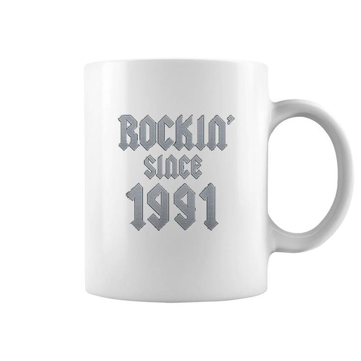 Gift For 30 Year Old Classic Rock 1991 Coffee Mug