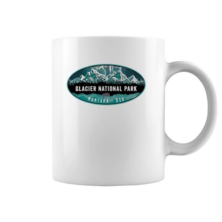 Glacier National Park Lightening Mountains Coffee Mug