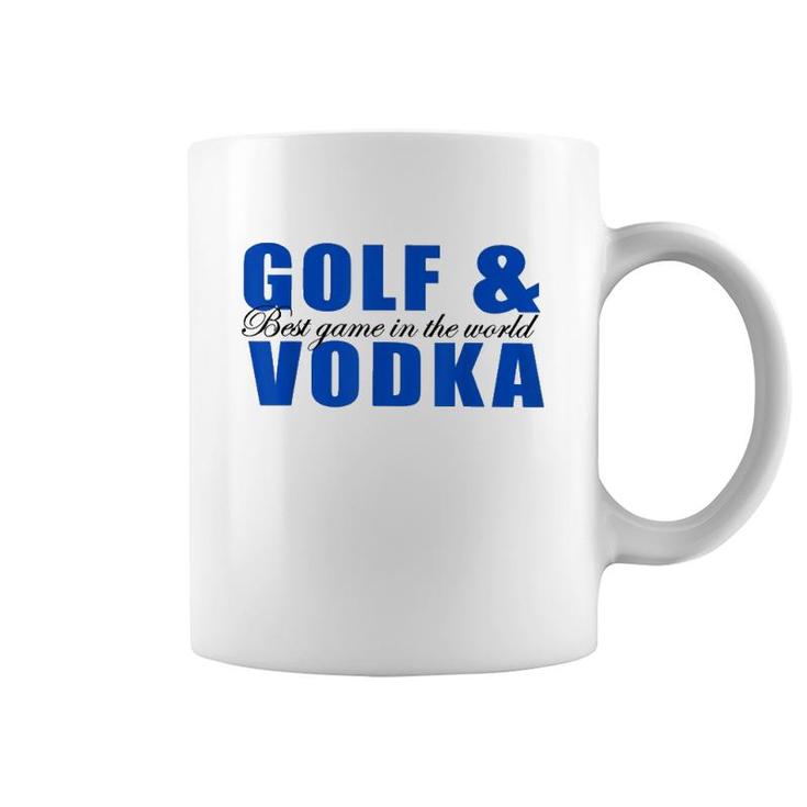 Golf And Vodka Coffee Mug