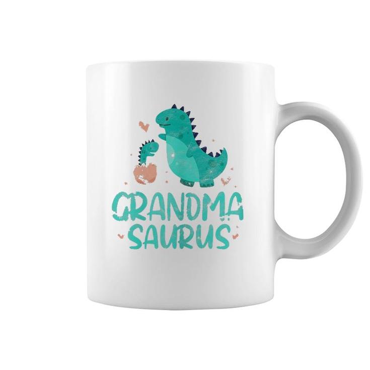 Grandmasaurus Grandma Saurus Dinosaur Funny Grandmother Coffee Mug