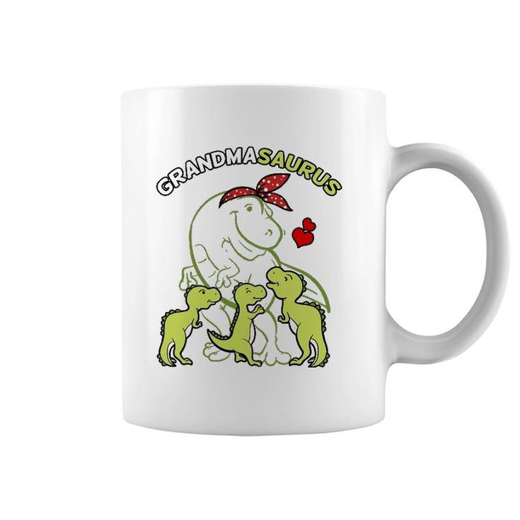 Grandmasaurus Grandma Tyrannosaurus Dinosaur Mother's Day Coffee Mug