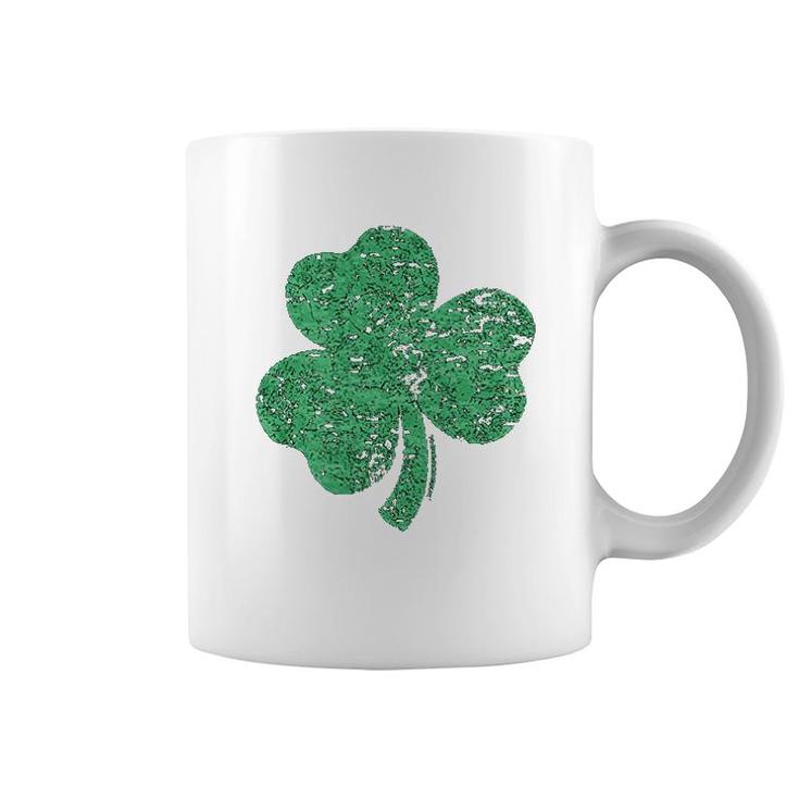 Green Shamrock Saint Patricks Day Coffee Mug
