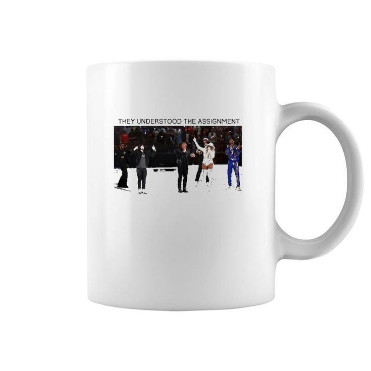 Halftime Show They Understood The Assignment Coffee Mug