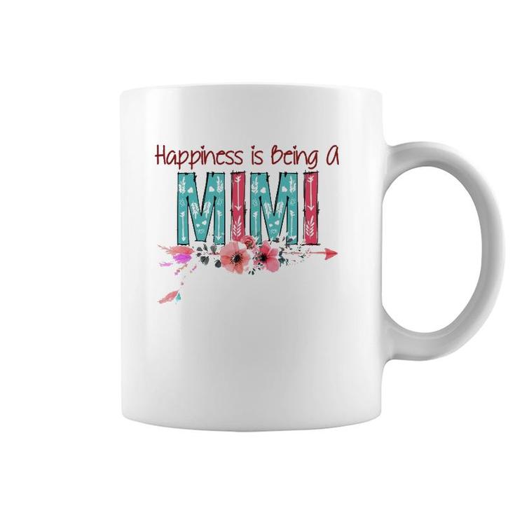Happiness Is Being A Mimi For Grandma Mothers Day Gift Coffee Mug