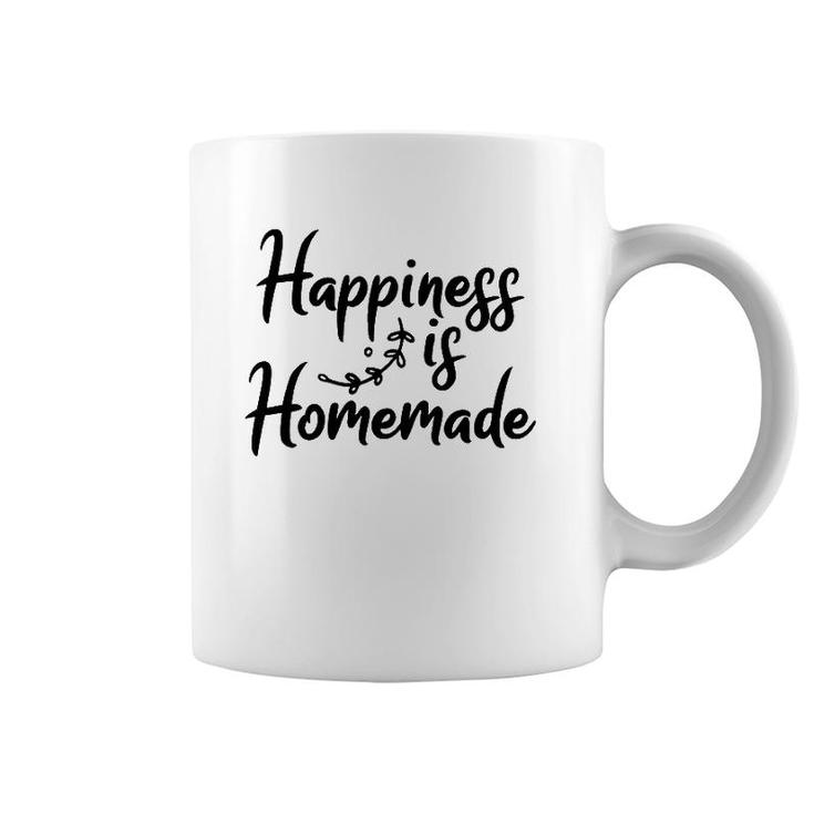 Happiness Is Homemade Home Grown Food Coffee Mug