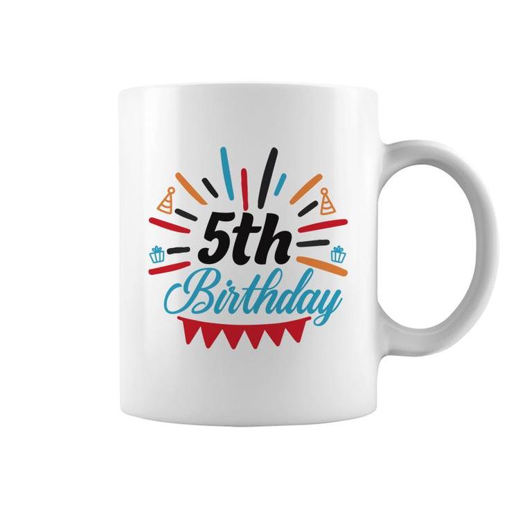 Happy 5Th Birthday Cool Gifts For Birthday Party Coffee Mug