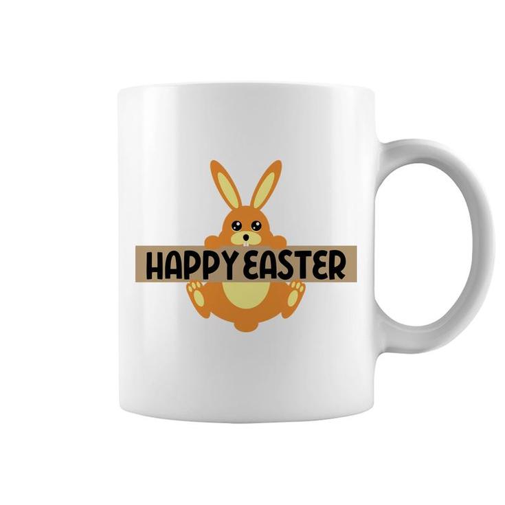 Happy Easter With Bunny Coffee Mug