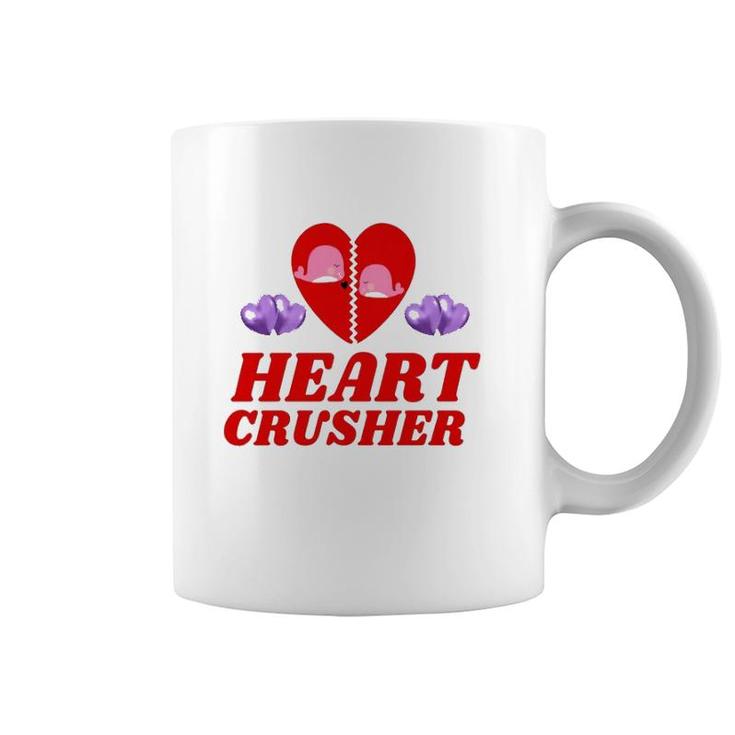 Happy Valentine's Day Heart Valentine White Romantic Coffee Mug
