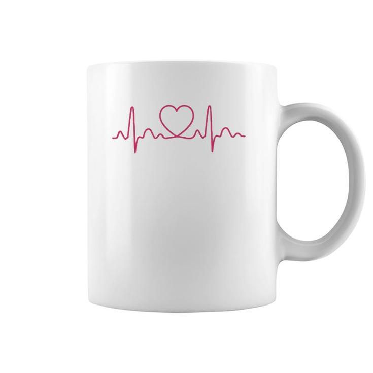 Heartbeat Ekg Doctor Nurse Medical Coffee Mug