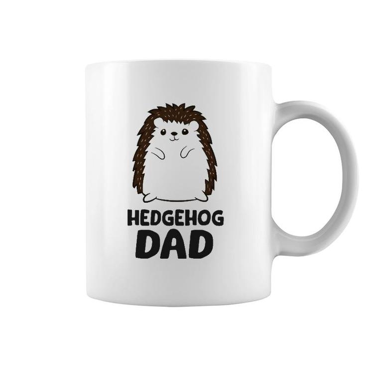 Hedgehog Dad Funny Hedgehog Father Coffee Mug