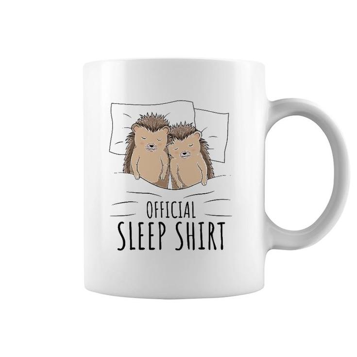 Hedgehog Official Sleep  Cute Hedgehog Coffee Mug