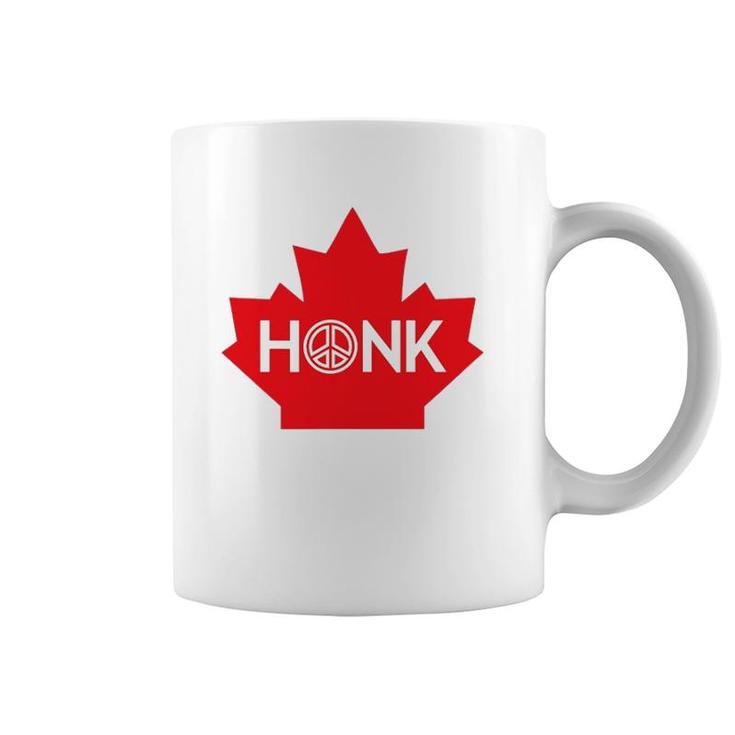 Honk For Canada Honk For Peace Coffee Mug