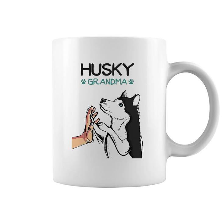 Husky Grandma Dog Mom Lover Women Coffee Mug