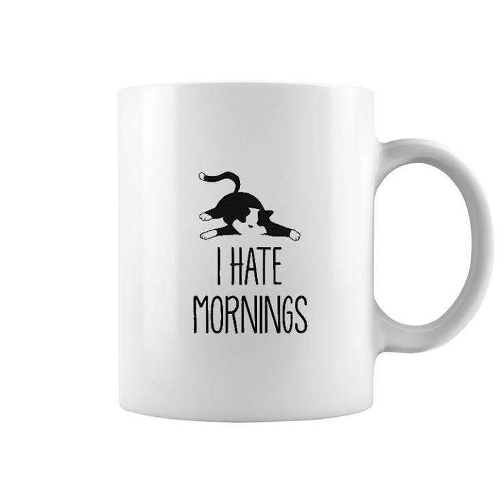 I Hate Mornings Lazy Funny Coffee Mug