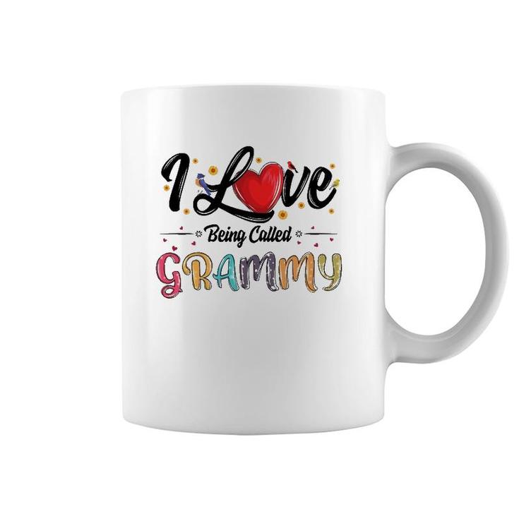 I Love Being Called Grammy Grandma Mother's Day For Women Coffee Mug