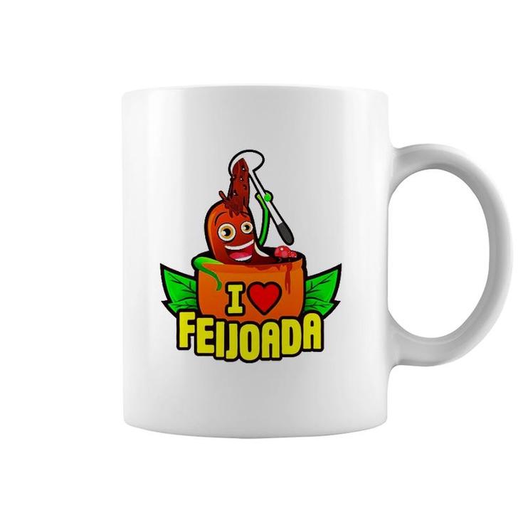 I Love Feijoada Lover Gift Coffee Mug