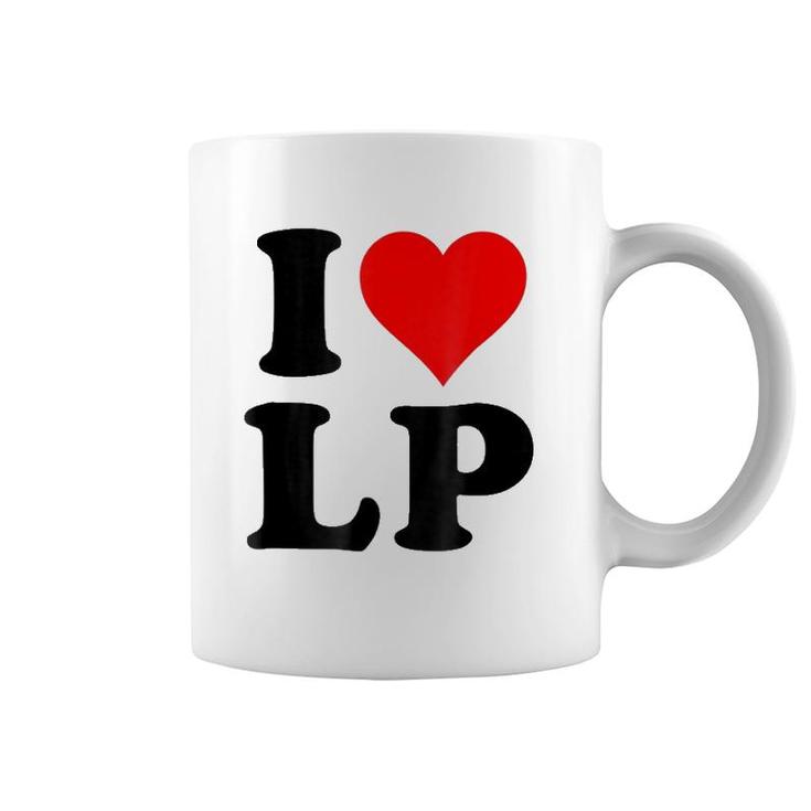 I Love Lp Heart Coffee Mug