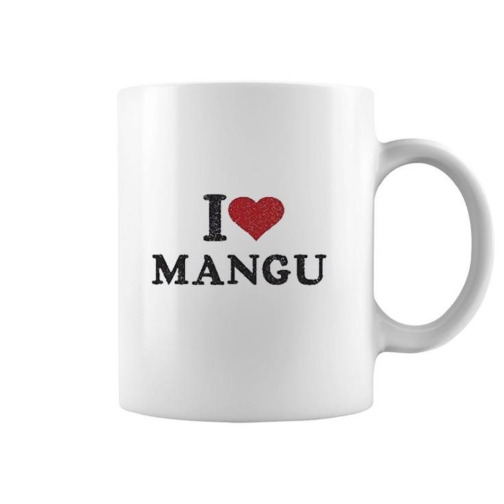 I Love Mangu Gift Coffee Mug