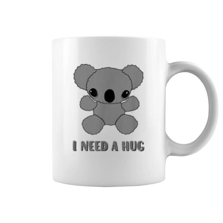 I Need A Hug  Cute Koala Bear Coffee Mug