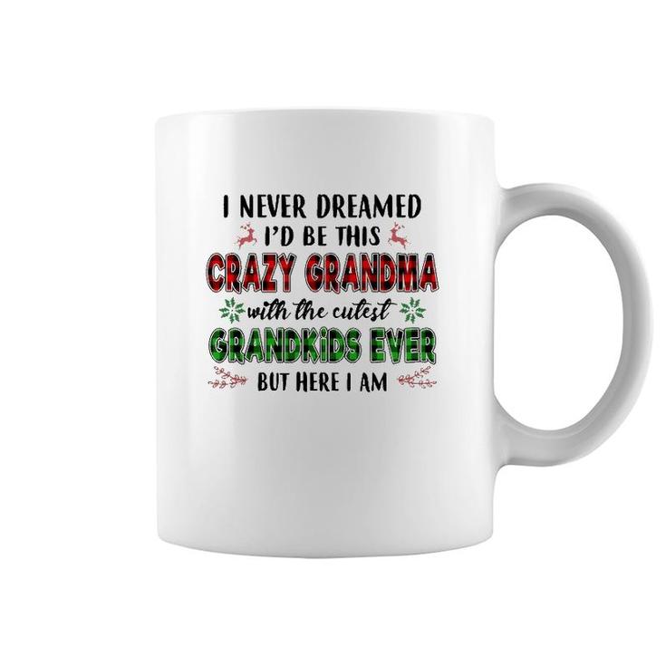 I Never Dreamed I'd Be This Crazy Grandma With The Cutest  Coffee Mug