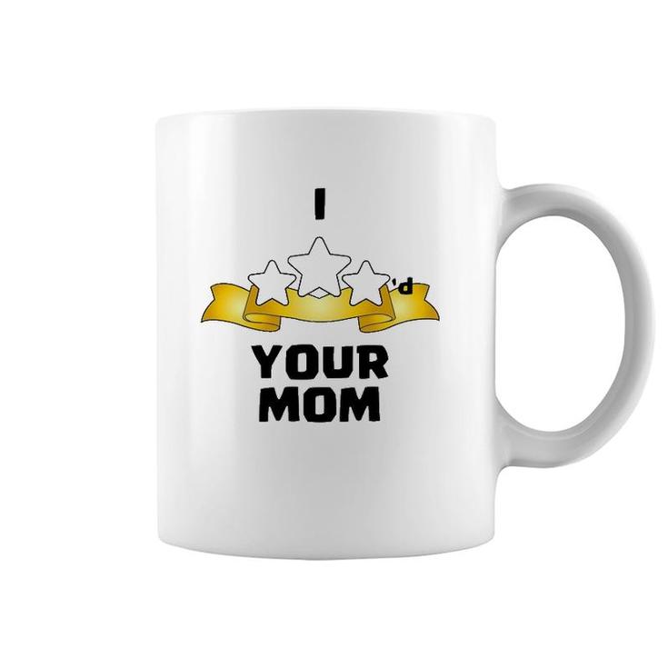 I Three Starred Your Mom Silver Coffee Mug