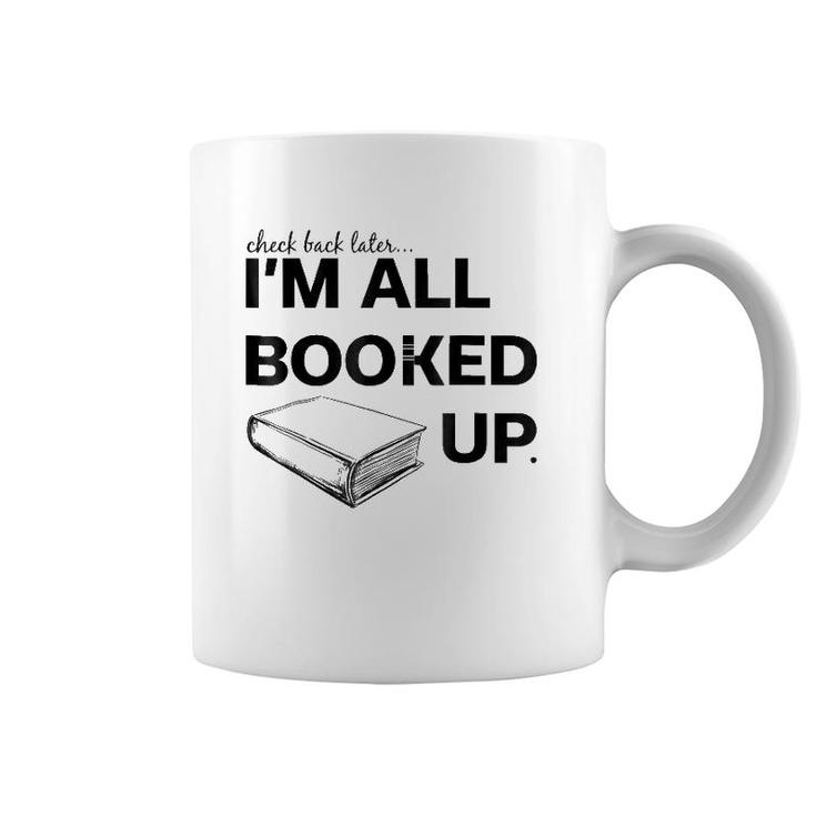 I'm All Booked Up Vintage Coffee Mug