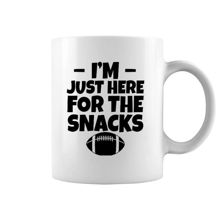 I'm Just Here For The Snacks Sports Team Play Lover Gift Coffee Mug