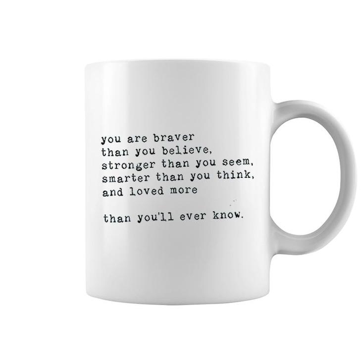 Inspirational Quotes Letter Printing Coffee Mug