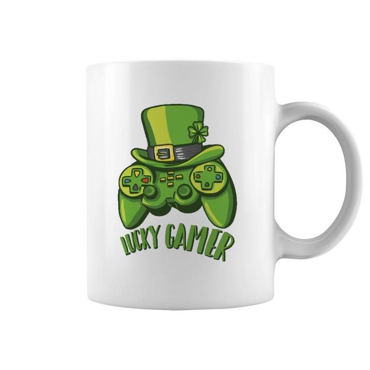 Irish Video Game Controller Boys Gamer St Patrick's Day  Coffee Mug