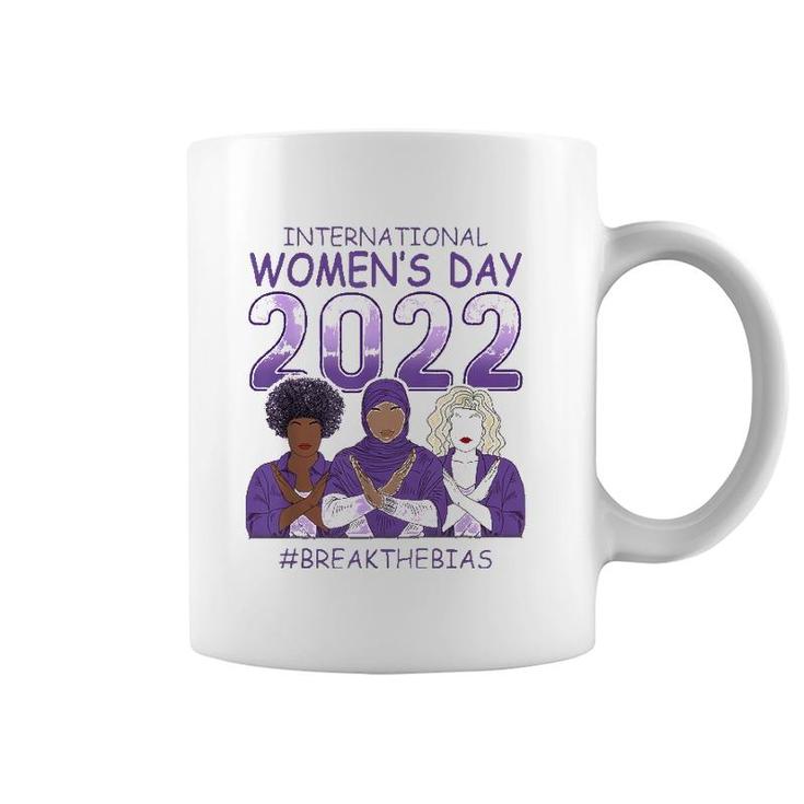 Iwd 2022 International Women's Day Break The Bias 8 March Coffee Mug
