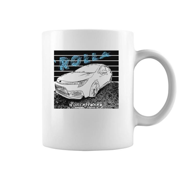 Jdm Rolla E210 Corolla Hatchback Sedan 12Th Gen Cool Car Pop  Coffee Mug