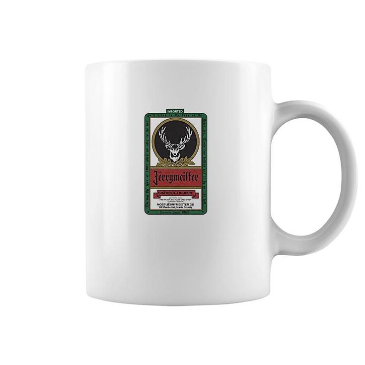 Jerry Garcia Inspired Jerrymeister Coffee Mug