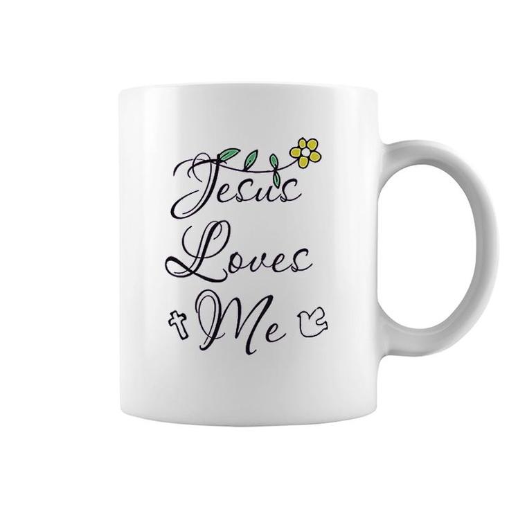 Jesus Loves Me Christian Coffee Mug