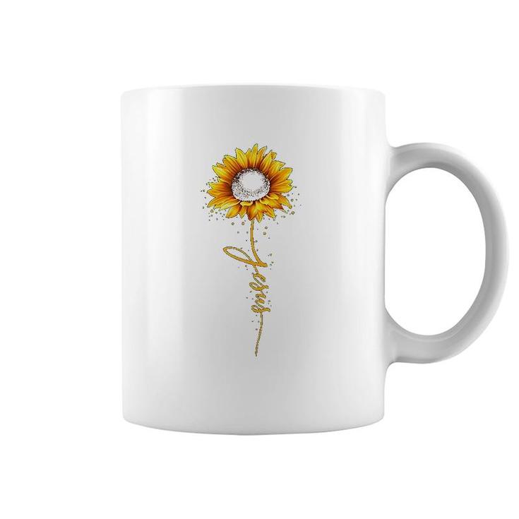 Jesus Sunflower Coffee Mug