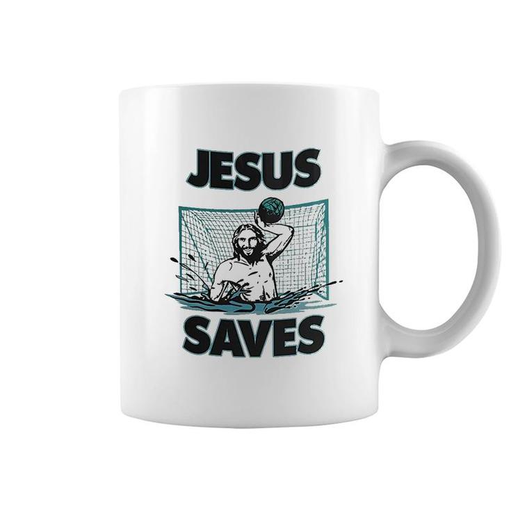 Jesus The Water Polo Coffee Mug