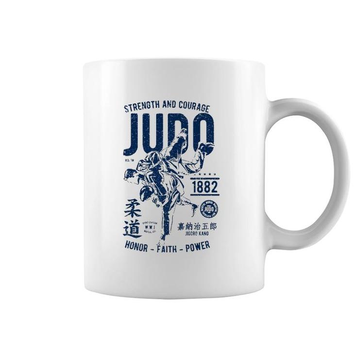 Judo Tee Clothing Cool Vintage Fighter Men Boy Girl Coffee Mug