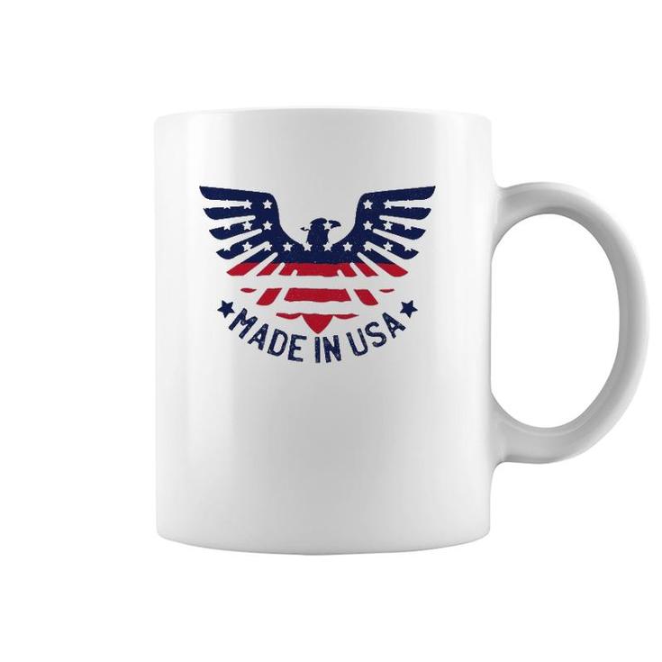 July 4Th Patriotic S - Made In Usa American Pride Eagle Coffee Mug