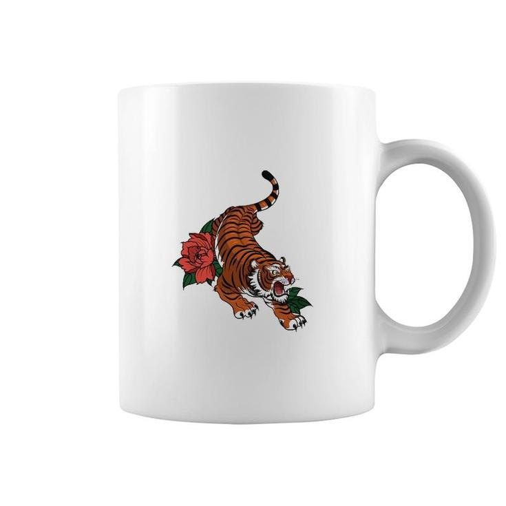 Jungle Tiger Stripes Safari Animal Tiger Coffee Mug