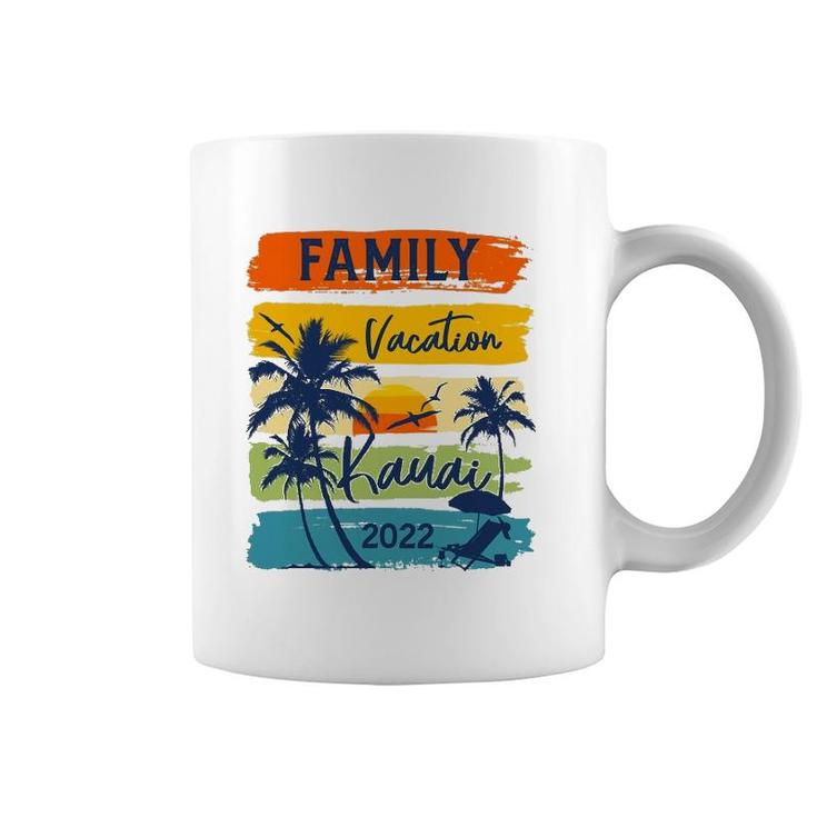 Kauai Hawaii Hawaiian Vacation 2022 Matching Family Group Coffee Mug