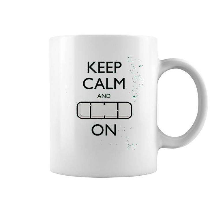 Keep Calm And Carry On Coffee Mug