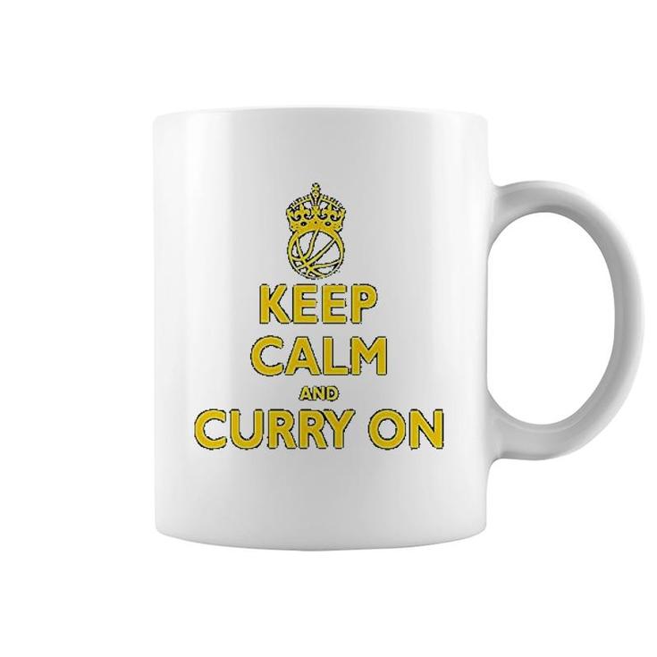 Keep Calm And Curry On Coffee Mug