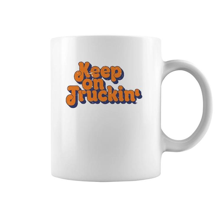 Keep On Trucking  Retro Classic Vintage S Coffee Mug