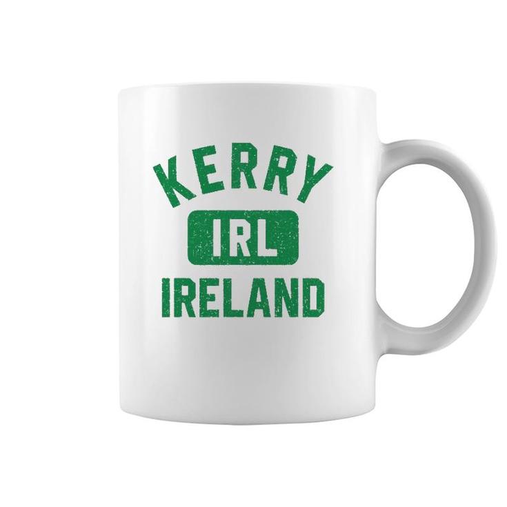 Kerry Ireland Irl Gym Style Distressed Green Print  Coffee Mug