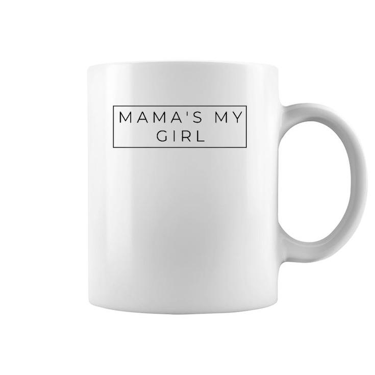 Kids Mama's My Girl Cute Kid's Graphic Tee Funny Idea Coffee Mug