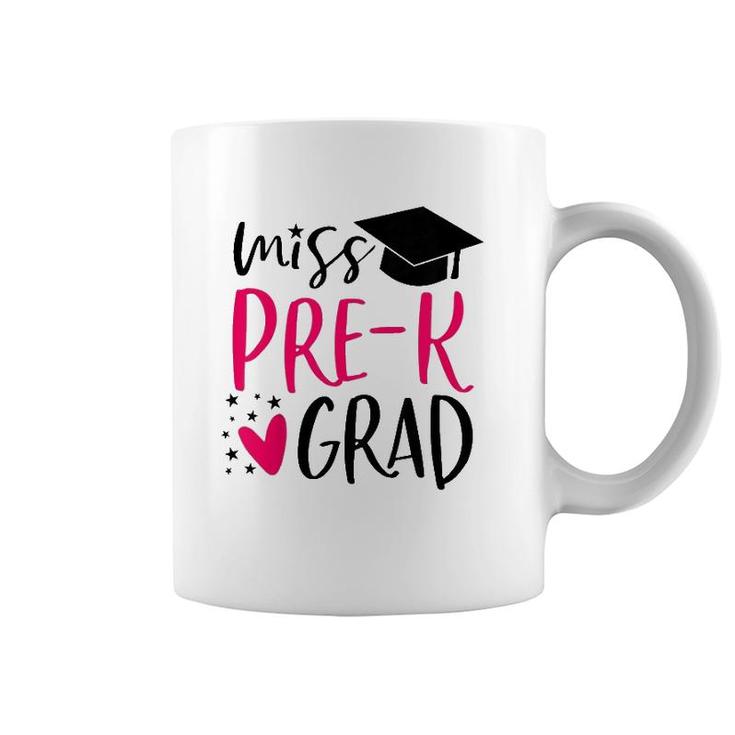 Kids Pre-K Graduation  For Girl 2019 Prek Miss Pre-K Grad Coffee Mug