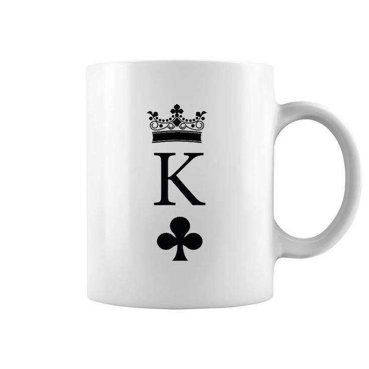King Of Clubs  For Valentine Matching Couple Coffee Mug