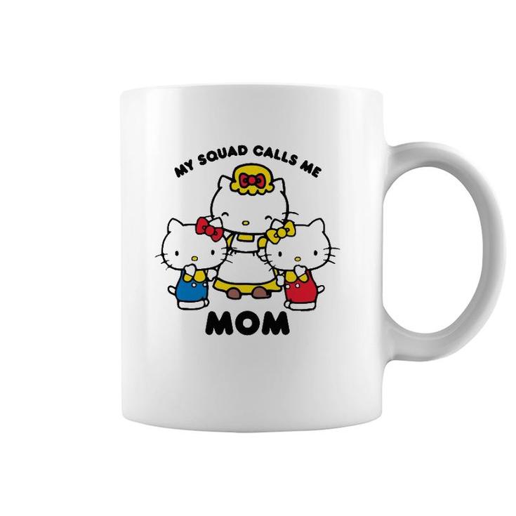 Kitty Mom Squad Mother Gift Coffee Mug
