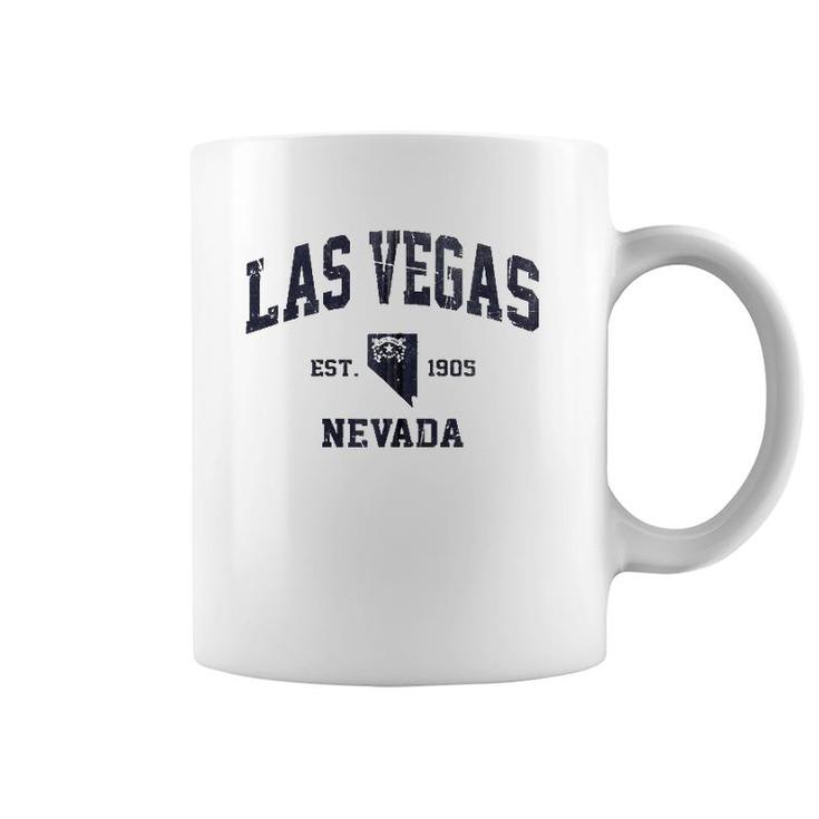 Las Vegas Nevada Nv Usa Vintage State Athletic Style Gift Zip Coffee Mug